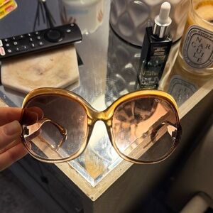 Tom Ford Women's Sunglasses with Gold Frame